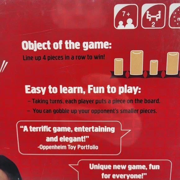 Gobblet! A Fun Game of Strategy Board Game Wooden Box Ages 7+ new sealed - Picture 4 of 10